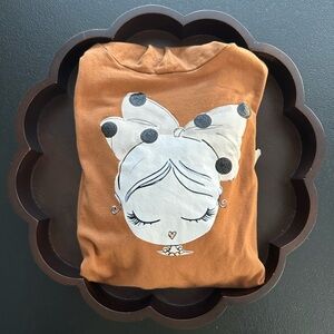 Girls Size 130 6-8 YEARS ~ SHEIN Hooded Dress with Polka Dots